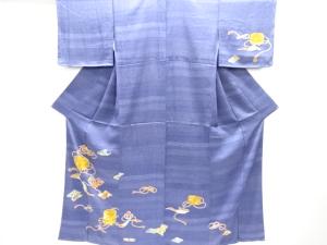 手箱・貝桶・読本模様訪問着